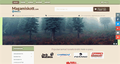 Desktop Screenshot of magamiskott.com